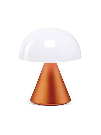 LEXON | Mini LED Lampe MINA 8,3cm Orange | dunkelgrün