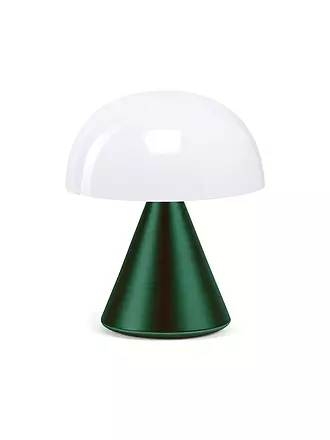 LEXON | Mini LED Lampe MINA 8,3cm White | dunkelgrün