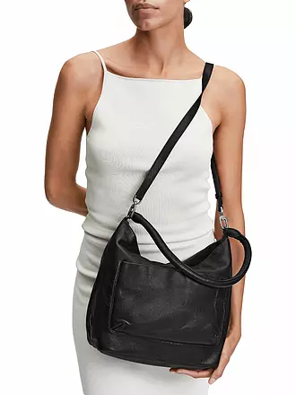 LIEBESKIND BERLIN | Ledertasche - Ever Hobo M | schwarz