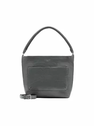 LIEBESKIND BERLIN | Ledertasche - Hobo EVER Medium | grau