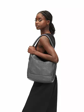 LIEBESKIND BERLIN | Ledertasche - Hobo EVER Medium | grau