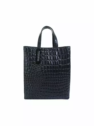 LIEBESKIND BERLIN | Ledertasche - Shopper PAPER BAG Medium | grau