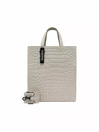 LIEBESKIND BERLIN | Ledertasche - Shopper PAPER BAG Medium | grau