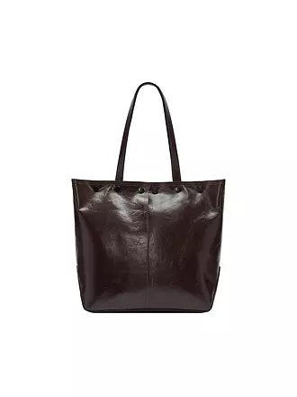 LIEBESKIND BERLIN | Ledertasche - Shopper RIVE Large | dunkelrot