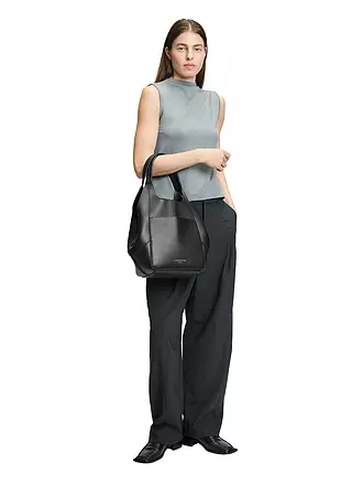 LIEBESKIND BERLIN | Ledertasche - Tote Bag LILLY Medium | schwarz