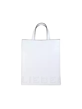 LIEBESKIND BERLIN | Ledertasche - Tote Bag PAPER BAG Medium | schwarz