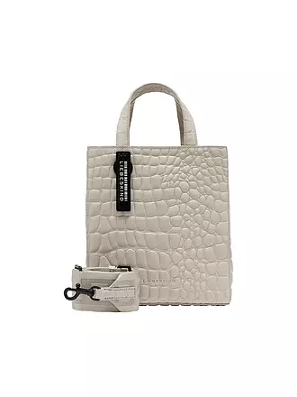 LIEBESKIND BERLIN | Ledertasche - Tote Bag PAPER BAG Small | grau