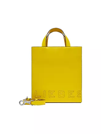 LIEBESKIND BERLIN | Ledertasche - Tote Bag Small | gelb