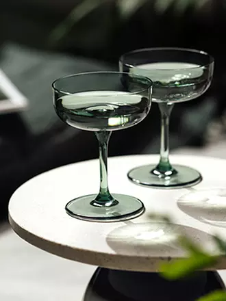 LIKE BY VILLEROY & BOCH | Champagnerglas Set 2tlg LIKE Clay | grün