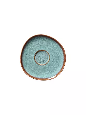 LIKE BY VILLEROY & BOCH | Kaffeeuntertasse 15,5cm lave glace | dunkelgrün