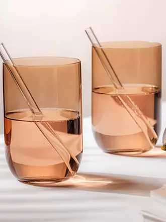 LIKE BY VILLEROY & BOCH | Longdrinkglas 2er Set LIKE 385ml Clay | grün