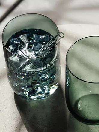 LIKE BY VILLEROY & BOCH | Longdrinkglas 2er Set LIKE GLASS 385ml Clay | grau