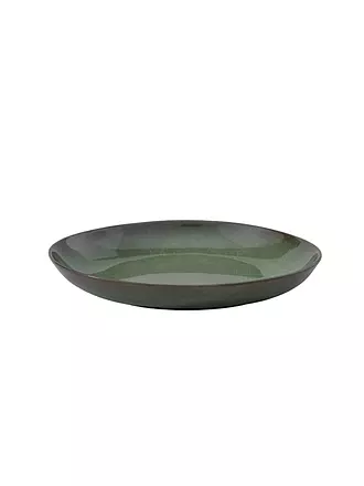 LIKE BY VILLEROY & BOCH | Schale flach 28x27cm Lave Glace | dunkelgrün