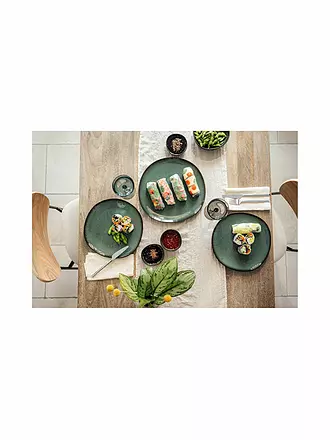 LIKE BY VILLEROY & BOCH | Servierplatte 32cm Lave Glace | dunkelgrün