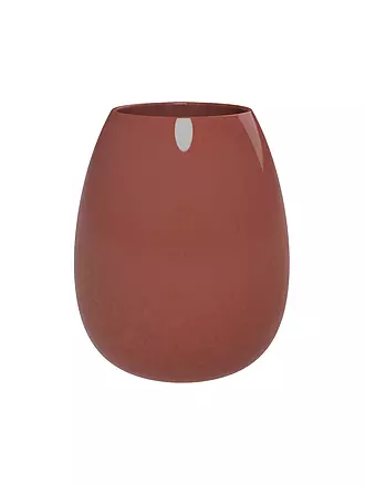 LIKE BY VILLEROY & BOCH | Vase Drop groß 14x14x17cm Perlemor Home | koralle