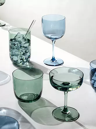 LIKE BY VILLEROY & BOCH | Weinglas/Weinkelch 2er Set LIKE GLASS 270ml Ice | grün