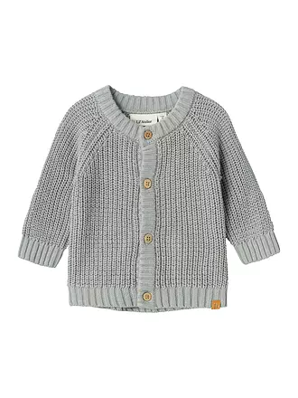 LIL ATELIER | Baby Strickjacke NBNEMLEN | grau
