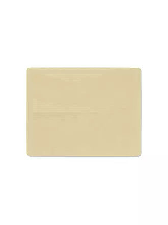 LIND DNA | Tischset 35x45cm CORDUROY ECKIG Light Grey | beige