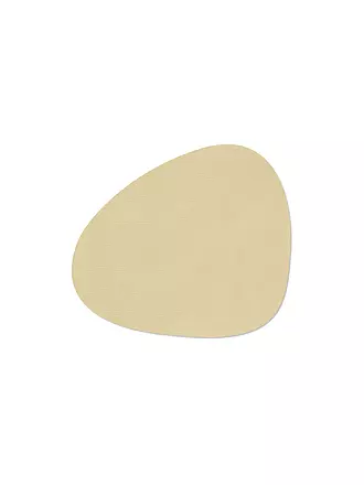 LIND DNA | Tischset 37x44cm CORDUROY OVAL | beige