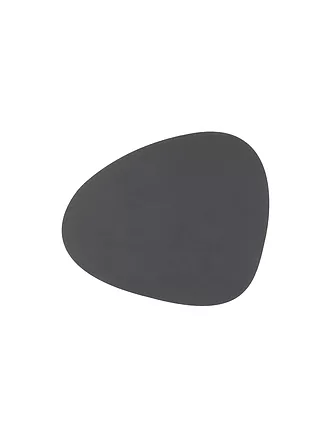 LIND DNA | Tischset 37x44cm CURVE Nupo Oval Red | grau