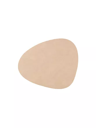 LIND DNA | Tischset 37x44cm CURVE Nupo Oval Red | camel