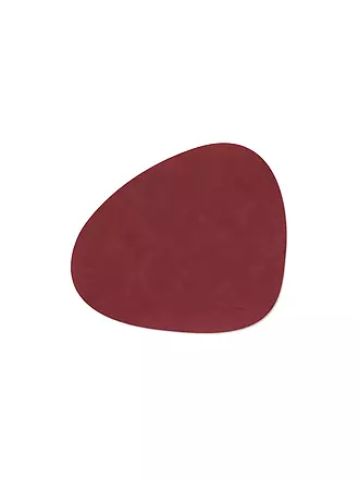 LIND DNA | Tischset 37x44cm CURVE Nupo Oval Red | gelb
