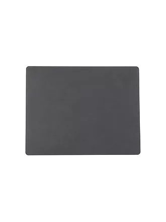 LIND DNA | Tischset SQUARE 35x45cm Nupo Eckig Red | grau