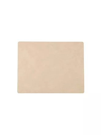 LIND DNA | Tischset SQUARE 35x45cm Nupo Eckig Red | camel