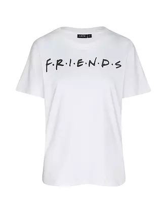 LMTD | T-Shirt NLFMERIAN FRIENDS | weiss
