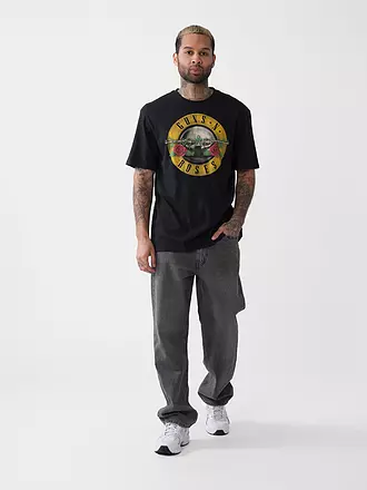 LMTD | T-Shirt NLMMADI GUNSNROSES | schwarz