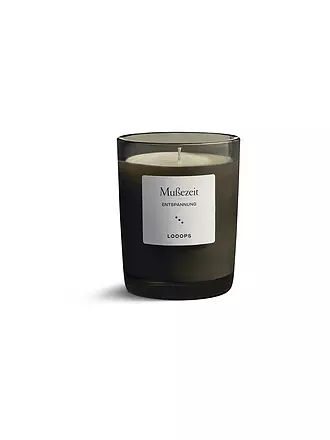 LOOOPS | Duftkerze 250g ROSENROT | dunkelgrün