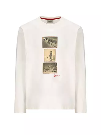 LUIS TRENKER | Langarmshirt LUBODE | weiss