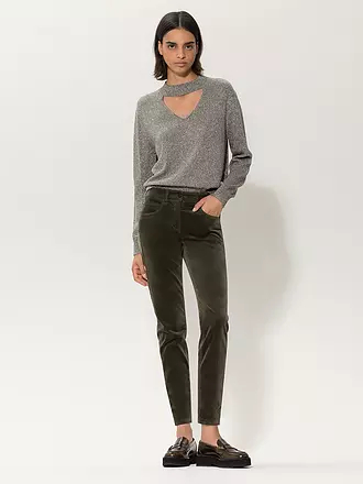 LUISA CERANO | Hose Five Pocket | grün