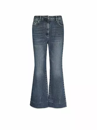 LUISA CERANO | Jeans Flared Fit 7/8 | blau