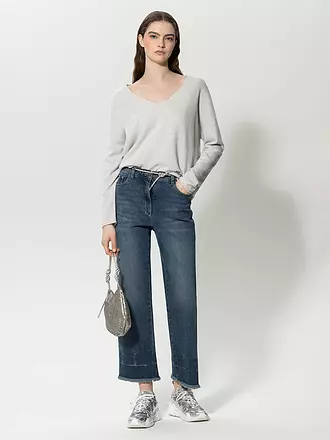 LUISA CERANO | Jeans Flared Fit 7/8 | blau