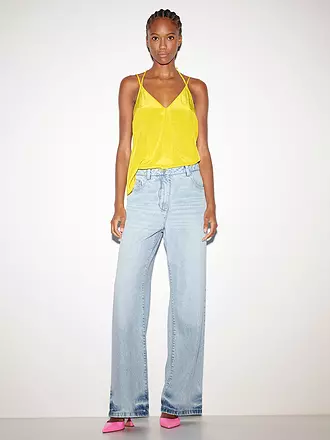 LUISA CERANO | Jeans Wide Leg | dunkelblau