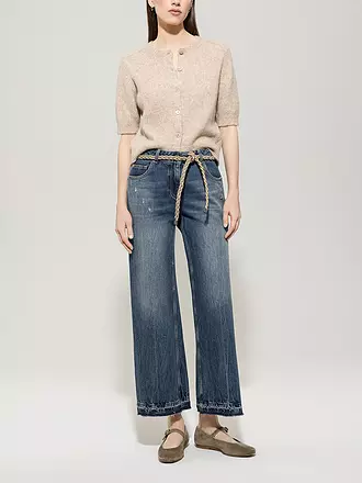 LUISA CERANO | Jeans Wide Leg | blau