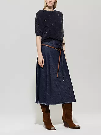 LUISA CERANO | Jeansrock | blau