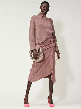 LUISA CERANO | Rollkragenpullover | rosa