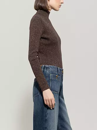 LUISA CERANO | Rollkragenpullover | braun