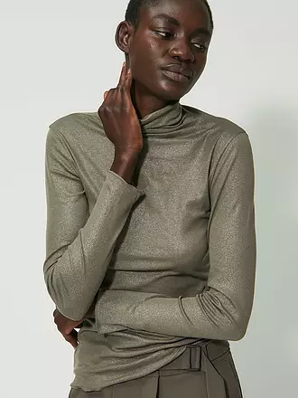 LUISA CERANO | Rollkragenshirt | beige