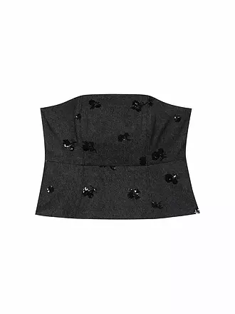 LUISA CERANO | Top - Corsage | dunkelblau