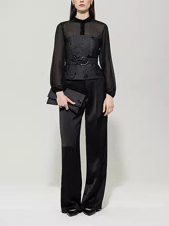 LUISA CERANO | Top - Corsage | dunkelblau