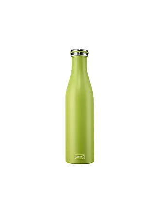 LURCH | Isolierflasche - Thermosflasche Edelstahl 0,75l Azur | grün