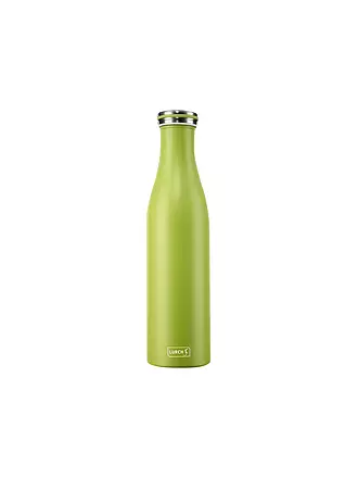 LURCH | Isolierflasche - Thermosflasche Edelstahl 0,75l Fresh-Green | blau