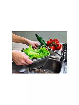 LURCH | Standsieb Edelstahl 25cm | silber