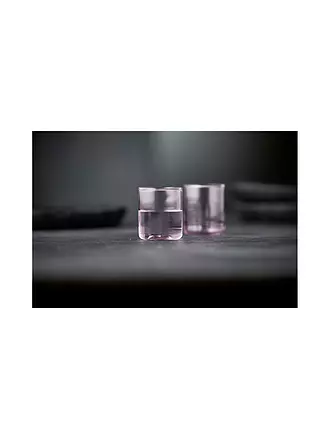 LYNGBY GLAS | Schnapsglas 2er Set TORINO 6cl Gruen | rosa