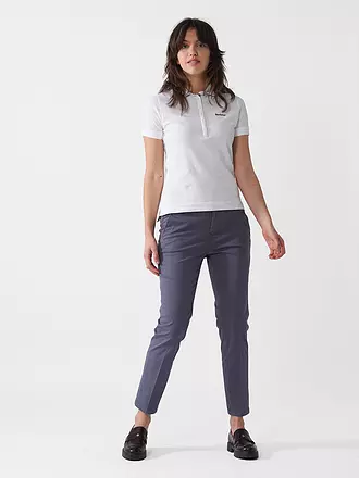 MAC | Chino 7/8 TURN UP | blau