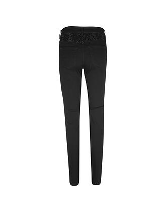 MAC | Jeans Skinny Fit DREAM SPARKLE | schwarz