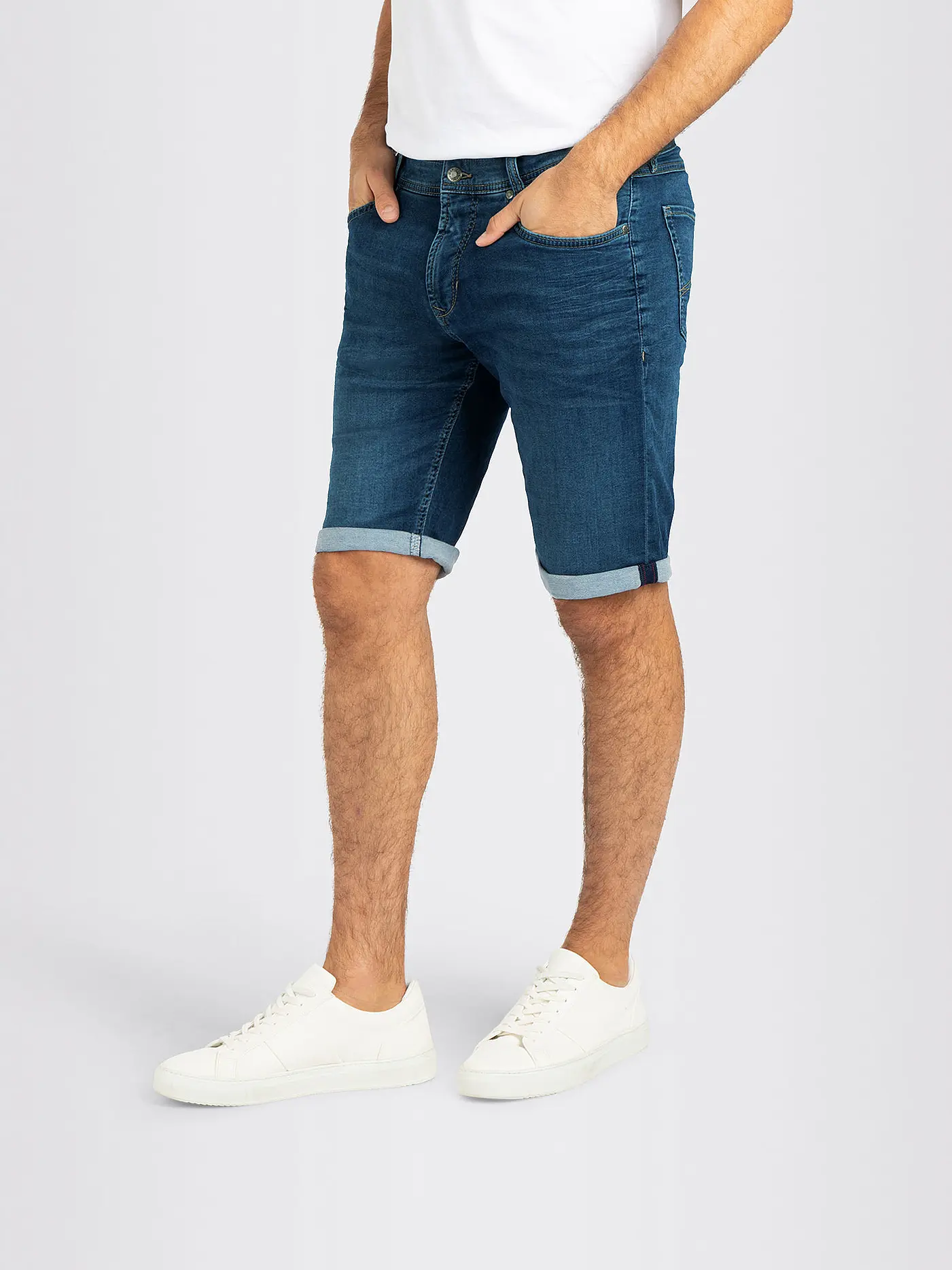 MAC | Jeansshorts | blau